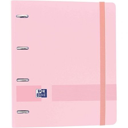 Oxford Europeanbinder Carpeta de Anillas 4x35mm Rosa Pastel con Recambio Oxford Europeanbinder Carpeta de Anillas 4x35mm Rosa Pastel con Recambio